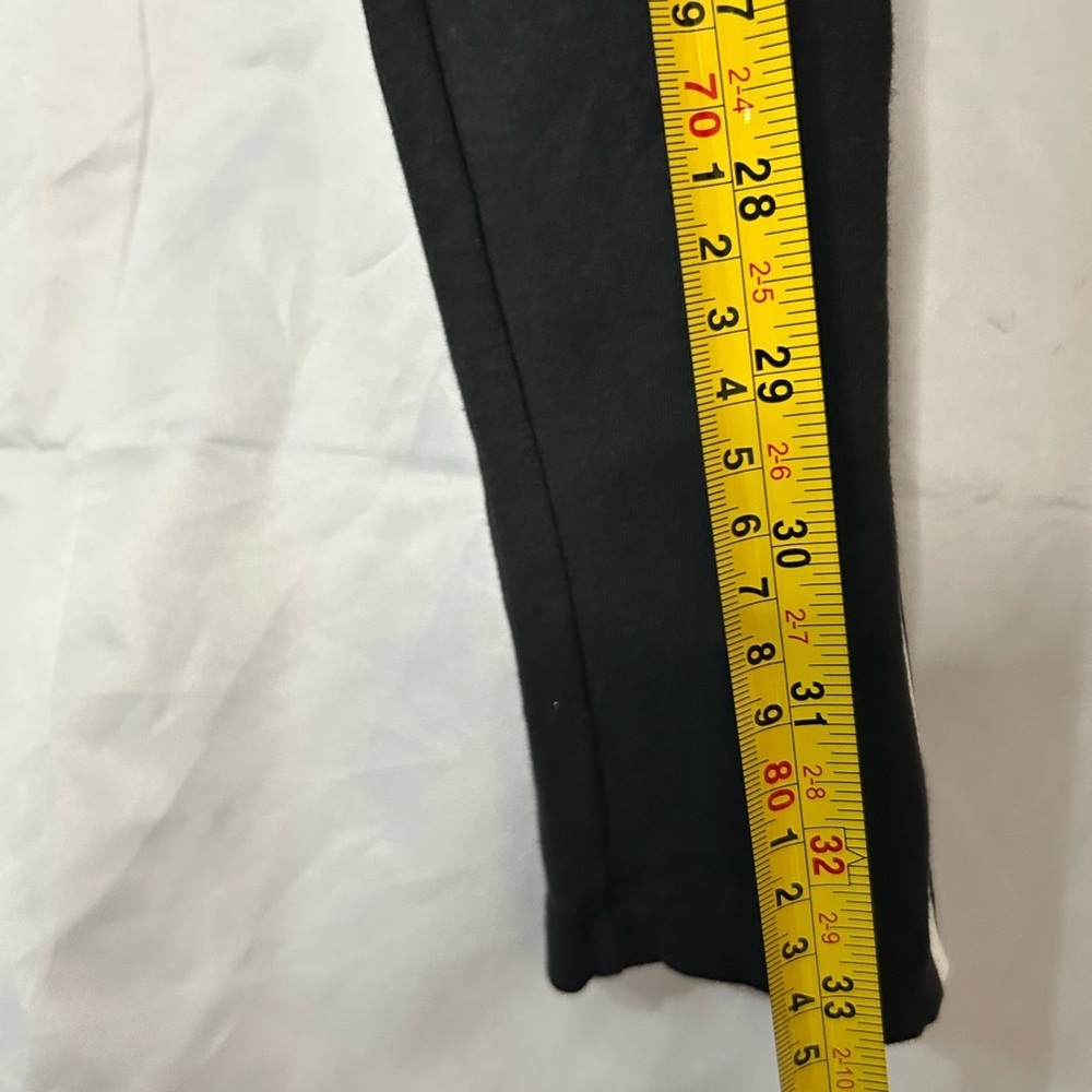 Adidas Originals Trefoil 3-Stripe Leggings Black White XS NWT - Picture 9 of 10